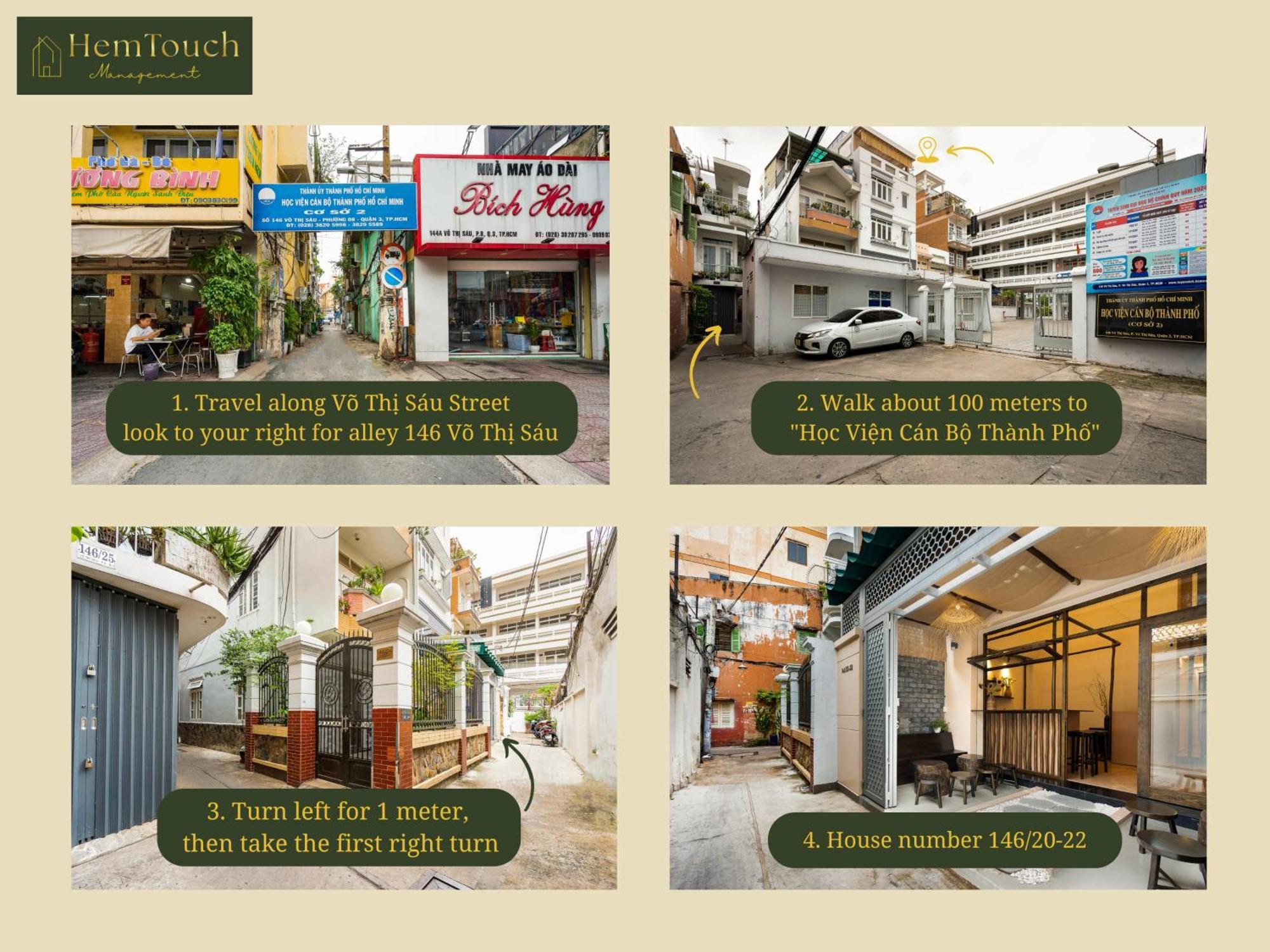 胡志明市 Hemtouch House酒店 外观 照片